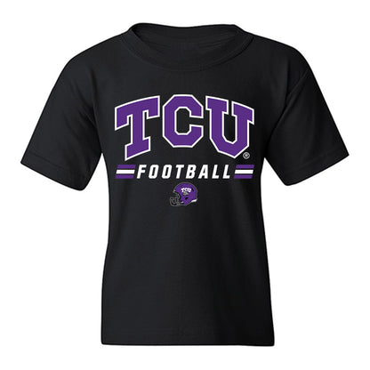TCU - NCAA Football : John Schobel - Sports Shersey Youth T-Shirt-0