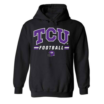 TCU - NCAA Football : Jake Bock - Sports Shersey Hooded Sweatshirt-0