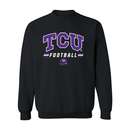 TCU - NCAA Football : Terry Shelton - Sports Shersey Crewneck Sweatshirt-0