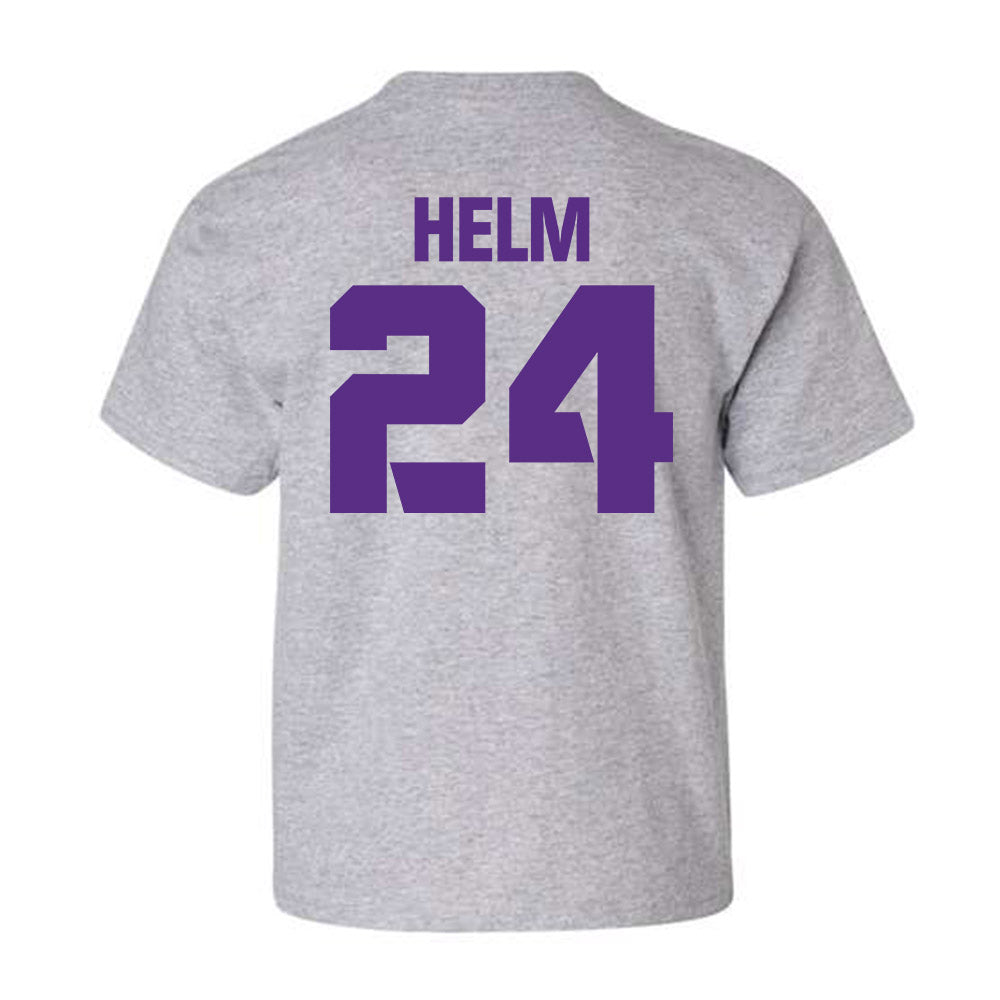 TCU - NCAA Football : Avery Helm - Sports Shersey Youth T-Shirt