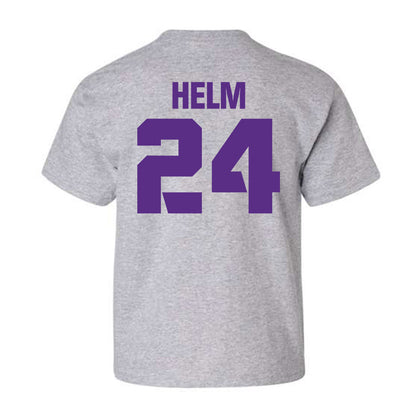 TCU - NCAA Football : Avery Helm - Sports Shersey Youth T-Shirt
