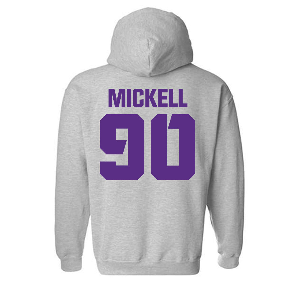 TCU - NCAA Football : Kelten Mickell - Sports Shersey Hooded Sweatshirt-1