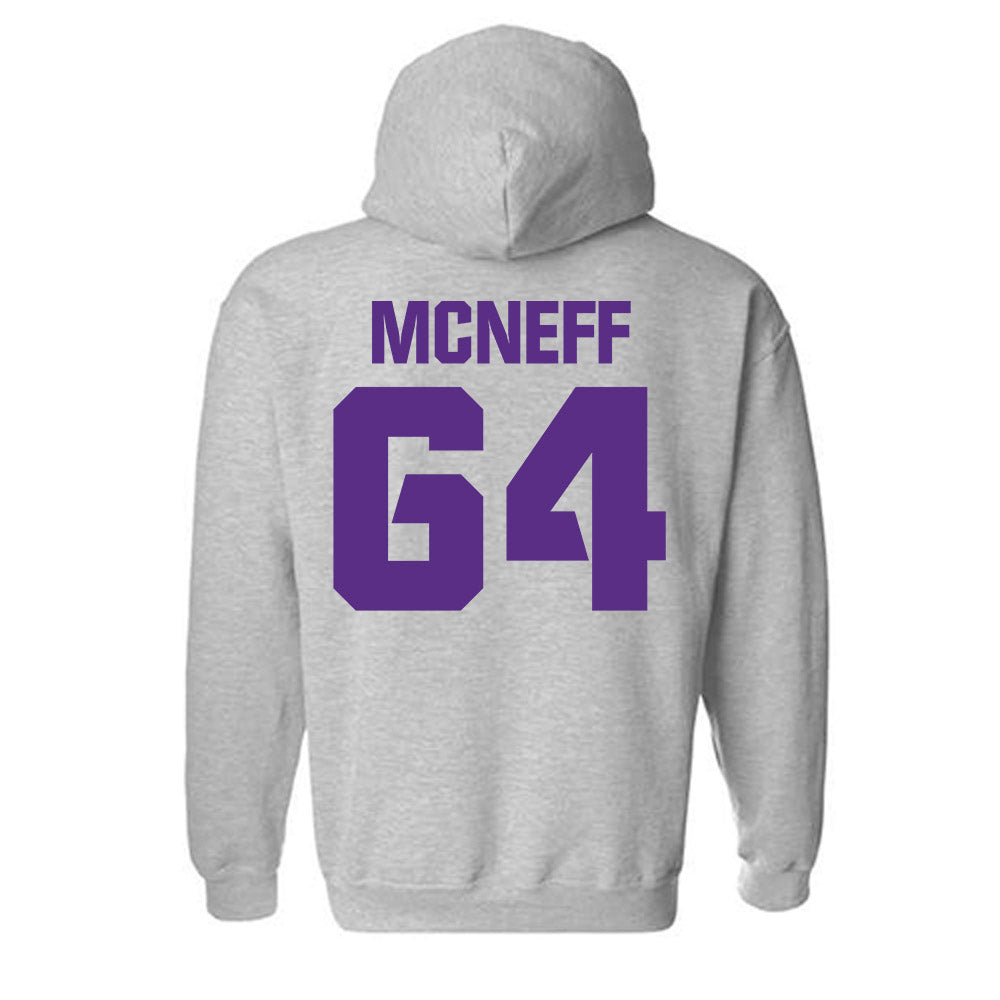 TCU - NCAA Football : Jackson McNeff - Sports Shersey Hooded Sweatshirt