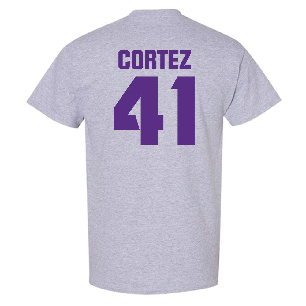 TCU - NCAA Football : Caleb Cortez - Sports Shersey T-Shirt-1