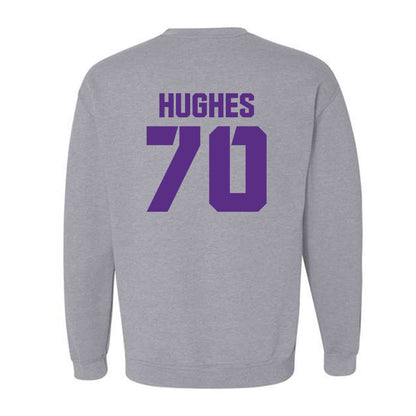 TCU - NCAA Football : Ryan Hughes - Sports Shersey Crewneck Sweatshirt