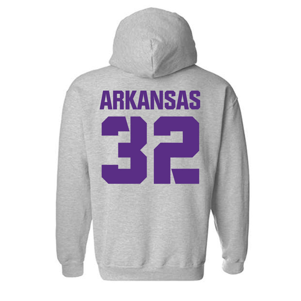 TCU - NCAA Football : Dillon Arkansas - Sports Shersey Hooded Sweatshirt-1