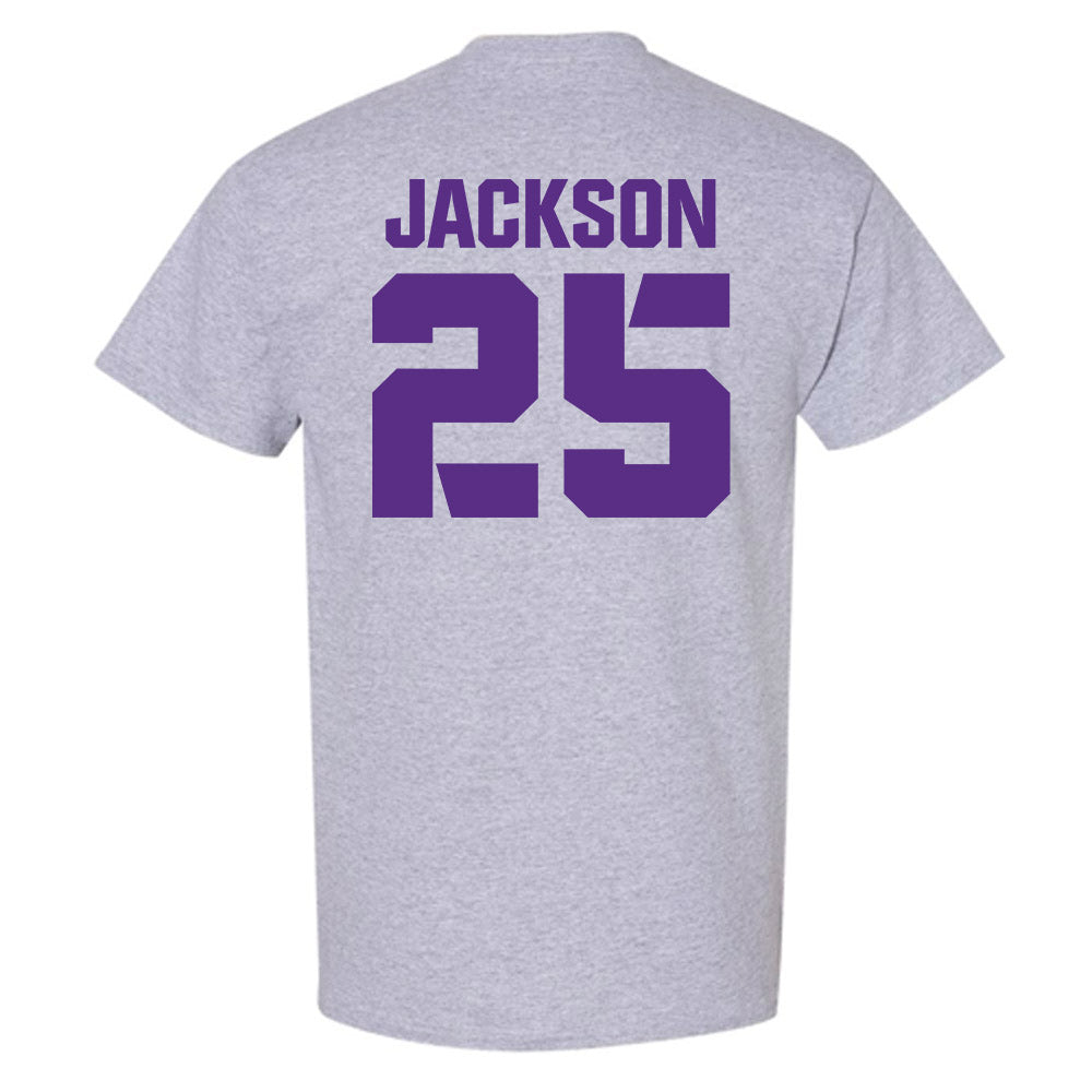 TCU - NCAA Football : Elijah Jackson - Sports Shersey T-Shirt-1