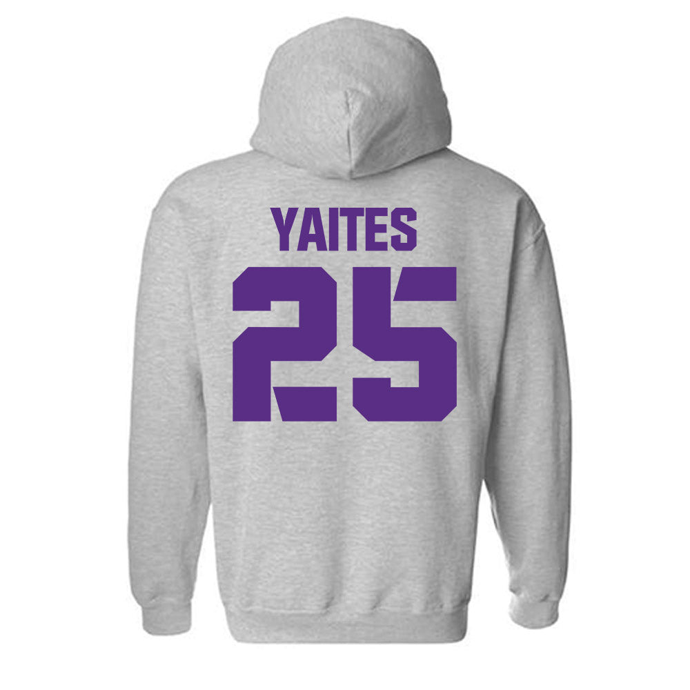 TCU - NCAA Football : Ryan Yaites - Sports Shersey Hooded Sweatshirt-1