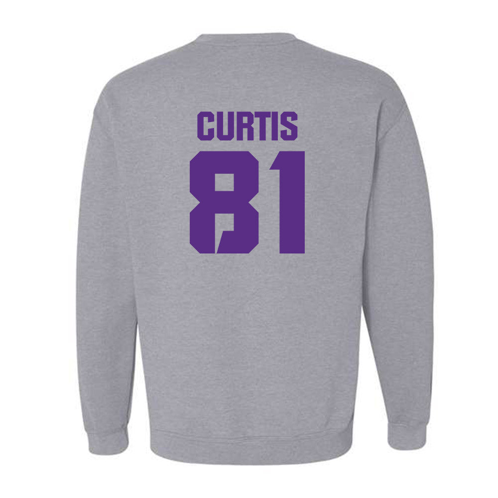 TCU - NCAA Football : Chase Curtis - Sports Shersey Crewneck Sweatshirt