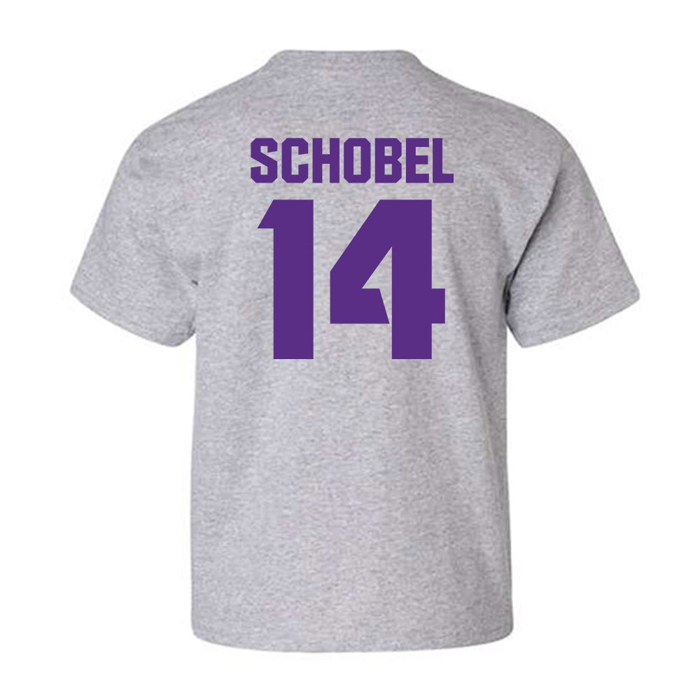TCU - NCAA Football : John Schobel - Sports Shersey Youth T-Shirt-1