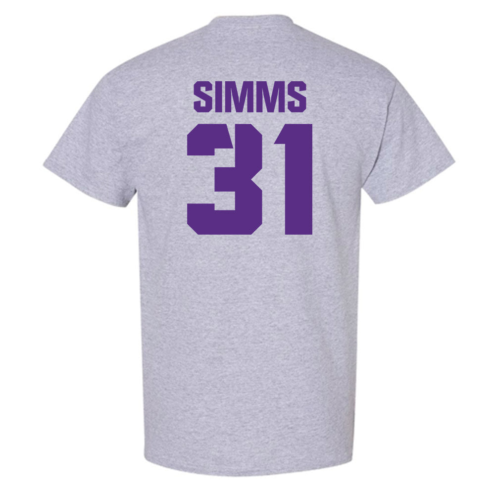 TCU - NCAA Football : Julius Simms - Sports Shersey T-Shirt-1