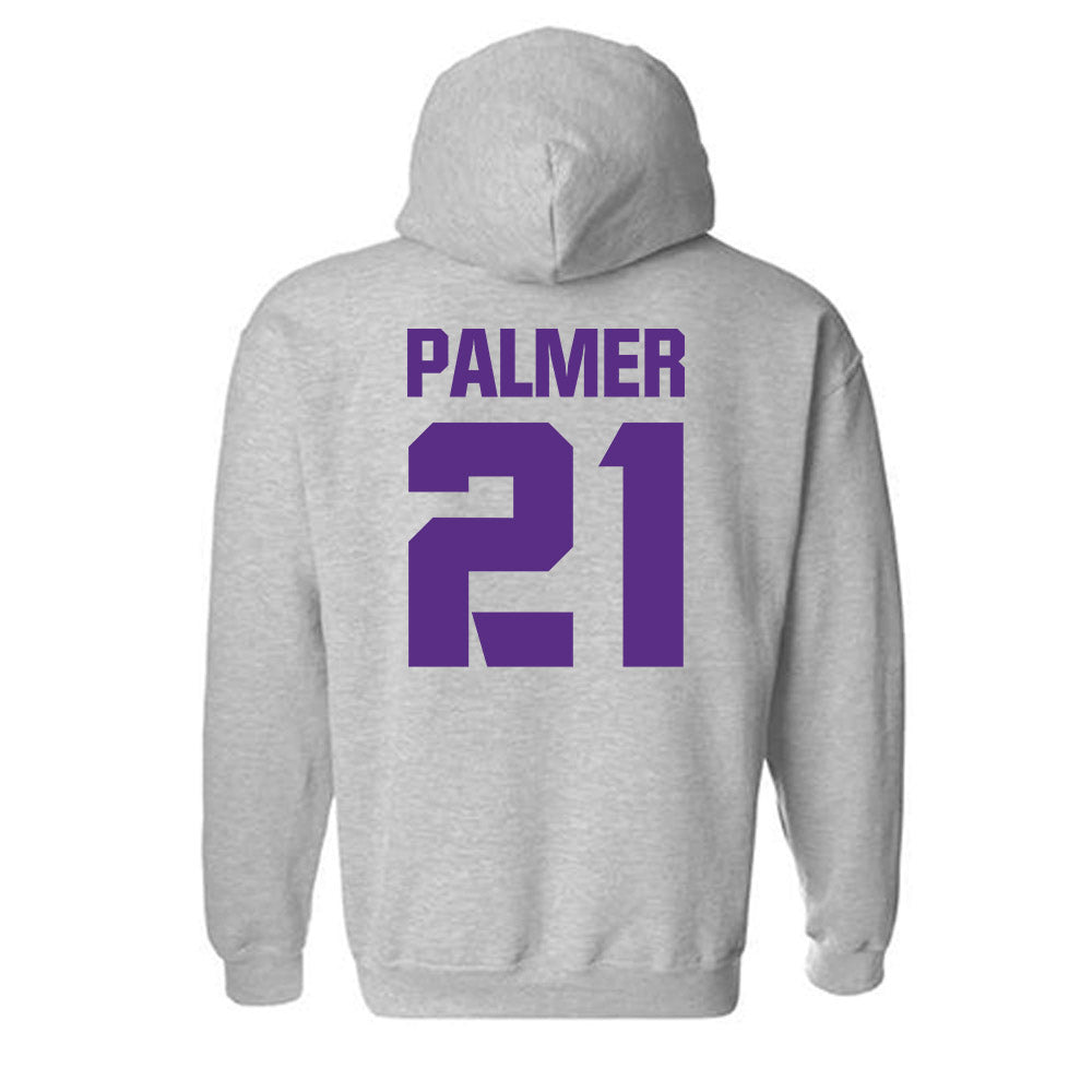 TCU - NCAA Football : Nate Palmer - Sports Shersey Hooded Sweatshirt-1