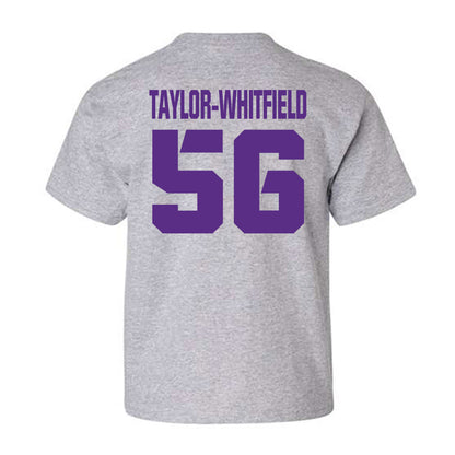 TCU - NCAA Football : Benjamin Taylor-Whitfield - Sports Shersey Youth T-Shirt-1