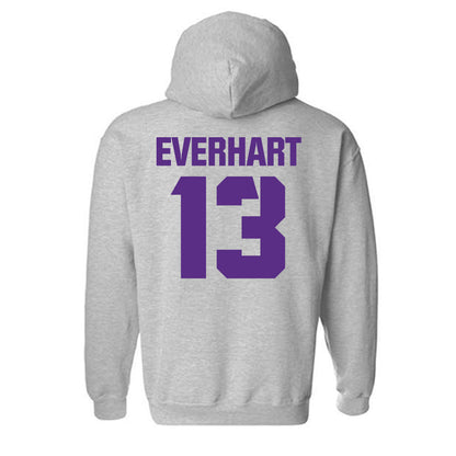 TCU - NCAA Football : Major Everhart - Sports Shersey Hooded Sweatshirt