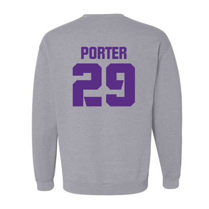 TCU - NCAA Football : Jacob Porter - Sports Shersey Crewneck Sweatshirt