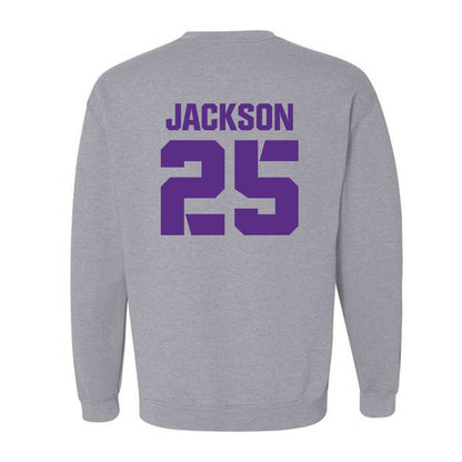 TCU - NCAA Football : Elijah Jackson - Sports Shersey Crewneck Sweatshirt-1