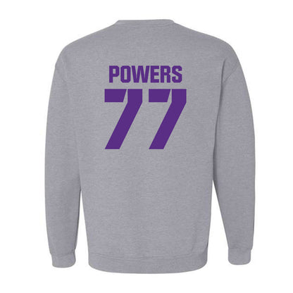 TCU - NCAA Football : Cooper Powers - Sports Shersey Crewneck Sweatshirt-1
