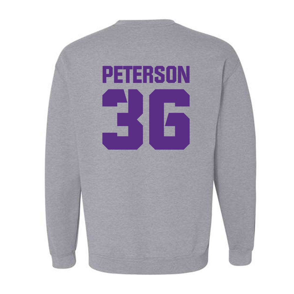 TCU - NCAA Football : Sebastian Peterson - Sports Shersey Crewneck Sweatshirt