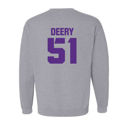 TCU - NCAA Football : Coltin Deery - Sports Shersey Crewneck Sweatshirt-1