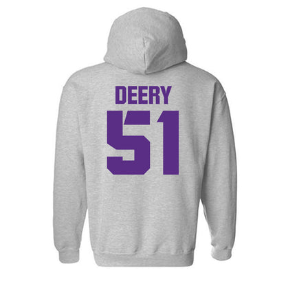TCU - NCAA Football : Coltin Deery - Sports Shersey Hooded Sweatshirt-1