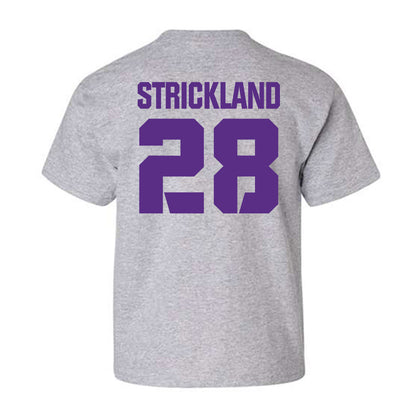 TCU - NCAA Football : Micah Strickland - Sports Shersey Youth T-Shirt-1