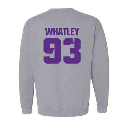 TCU - NCAA Football : William Whatley - Sports Shersey Crewneck Sweatshirt-1