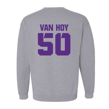 TCU - NCAA Football : Witten Van Hoy - Sports Shersey Crewneck Sweatshirt-1