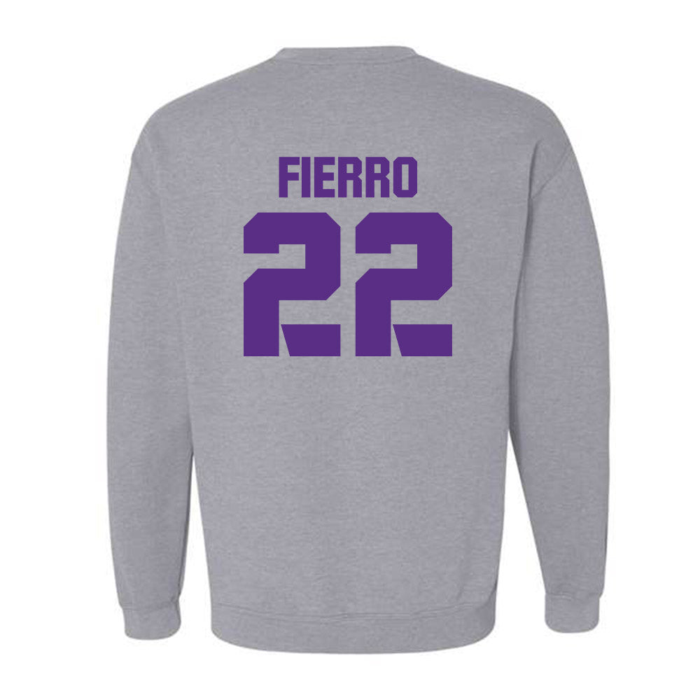 TCU - NCAA Football : Fletcher Fierro - Sports Shersey Crewneck Sweatshirt-1