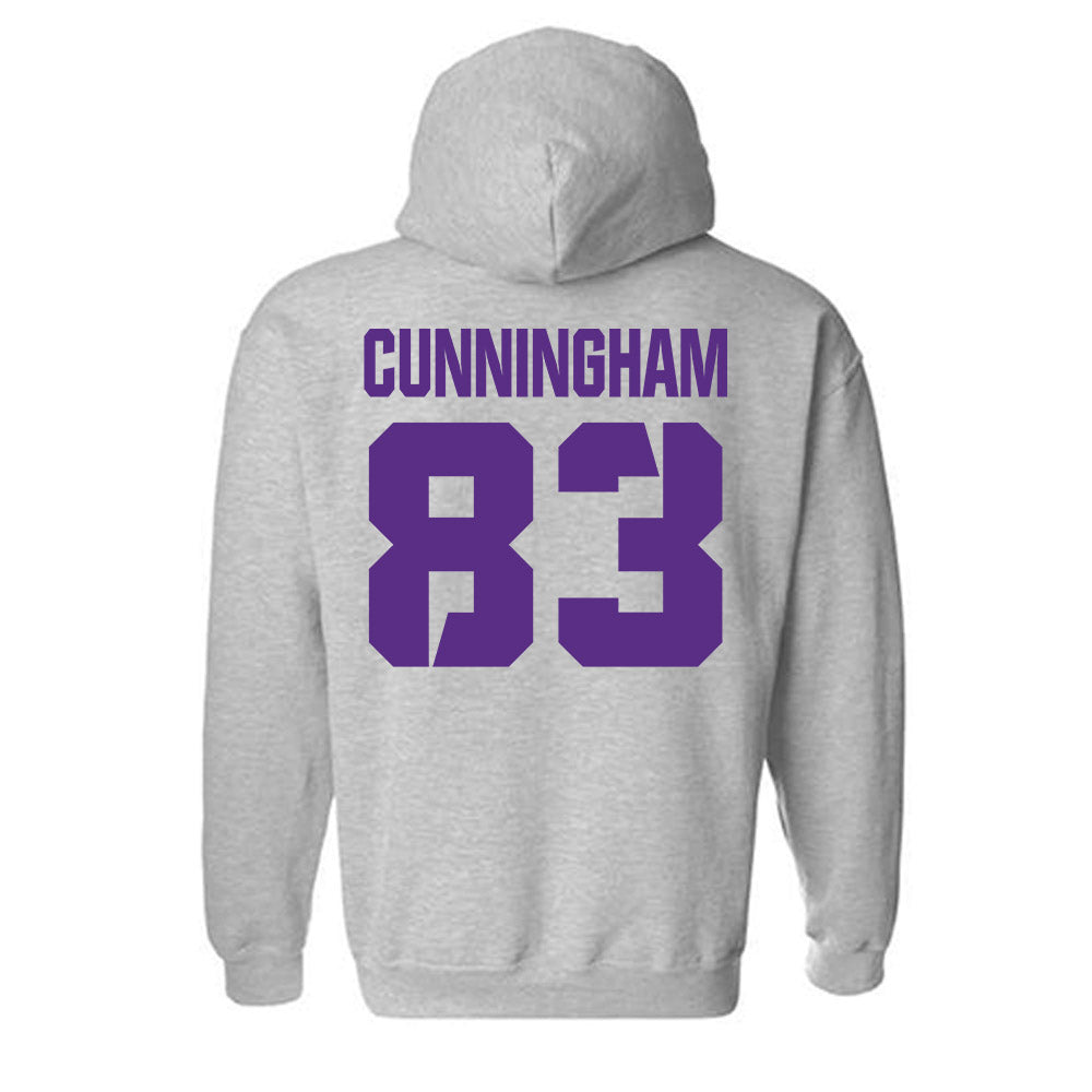 TCU - NCAA Football : Keagan Cunningham - Sports Shersey Hooded Sweatshirt