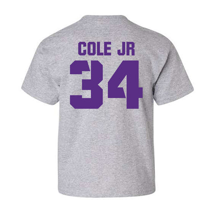TCU - NCAA Football : Perry Cole Jr - Sports Shersey Youth T-Shirt-1
