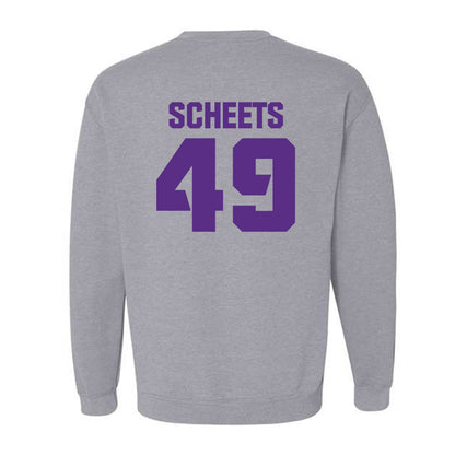 TCU - NCAA Football : Austin Scheets - Sports Shersey Crewneck Sweatshirt