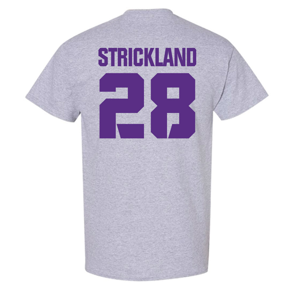 TCU - NCAA Football : Micah Strickland - Sports Shersey T-Shirt-1