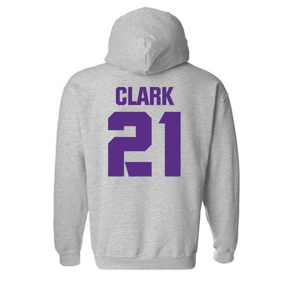 TCU - NCAA Football : Bud Clark - Sports Shersey Hooded Sweatshirt