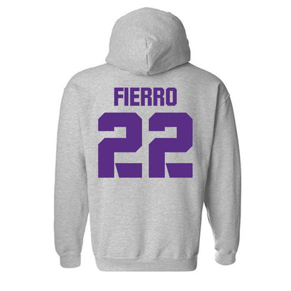 TCU - NCAA Football : Fletcher Fierro - Sports Shersey Hooded Sweatshirt-1