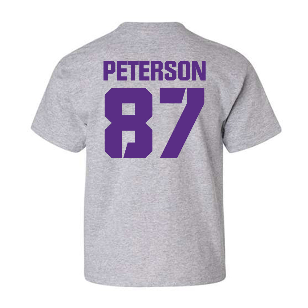TCU - NCAA Football : Mason Peterson - Sports Shersey Youth T-Shirt-1