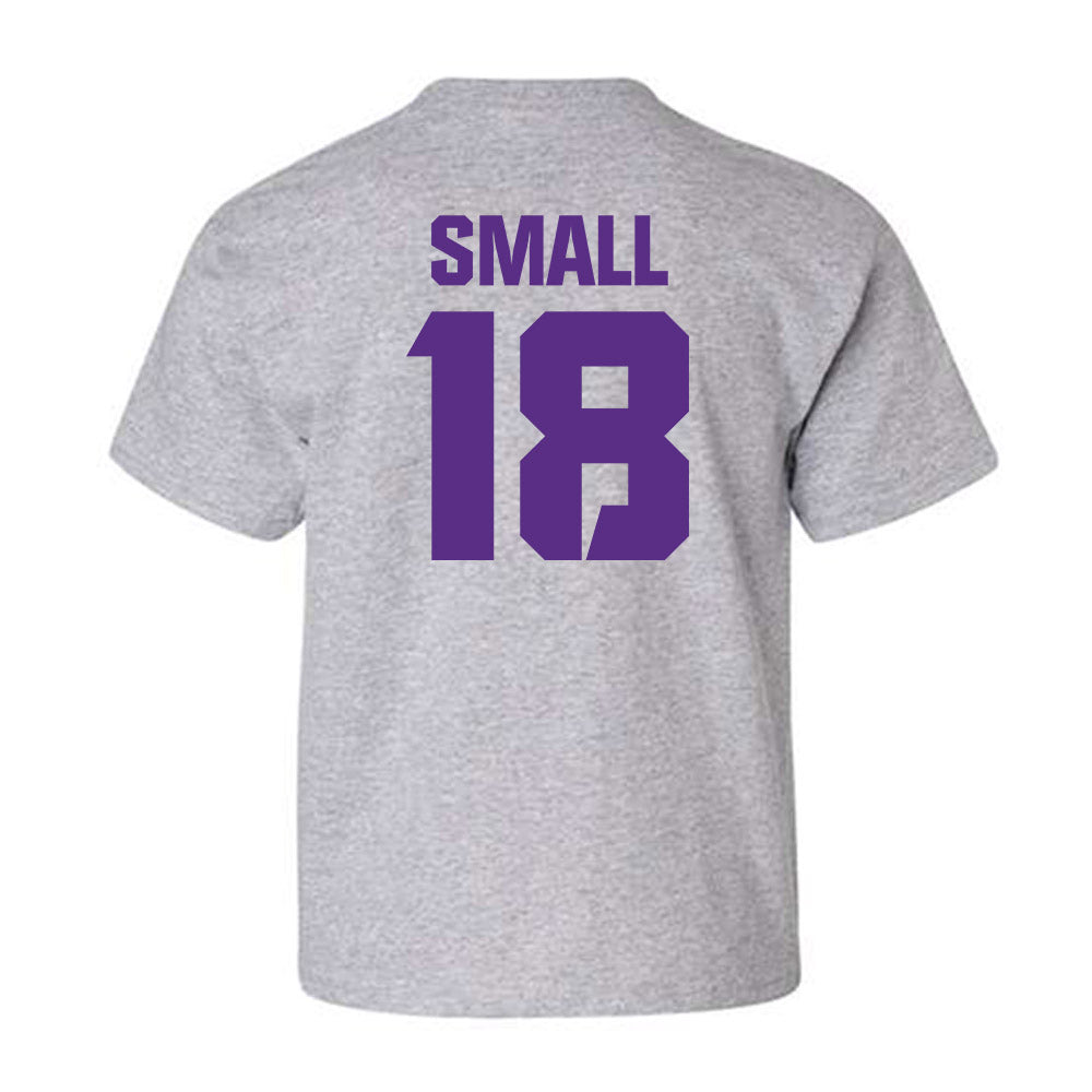 TCU - NCAA Football : Ed Small - Sports Shersey Youth T-Shirt-1