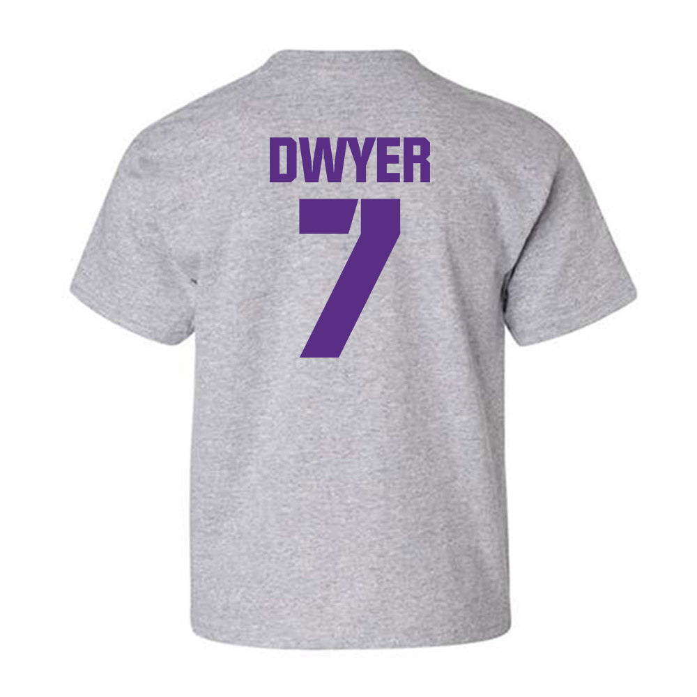 TCU - NCAA Football : Jordan Dwyer - Sports Shersey Youth T-Shirt-1
