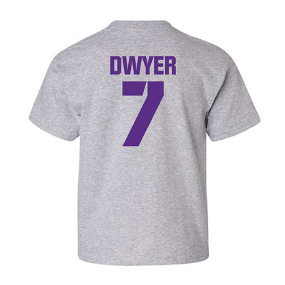 TCU - NCAA Football : Jordan Dwyer - Sports Shersey Youth T-Shirt-1