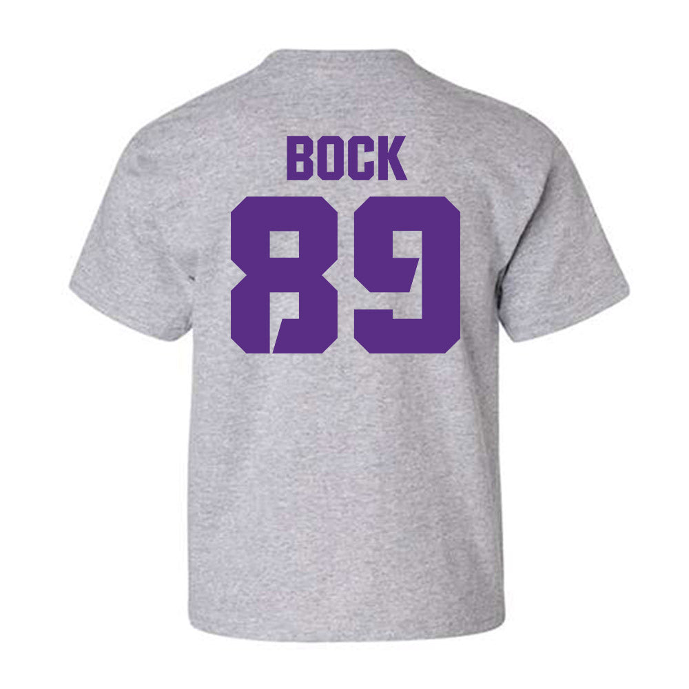 TCU - NCAA Football : Jake Bock - Sports Shersey Youth T-Shirt-1