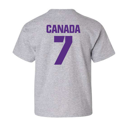 TCU - NCAA Football : Channing Canada - Sports Shersey Youth T-Shirt