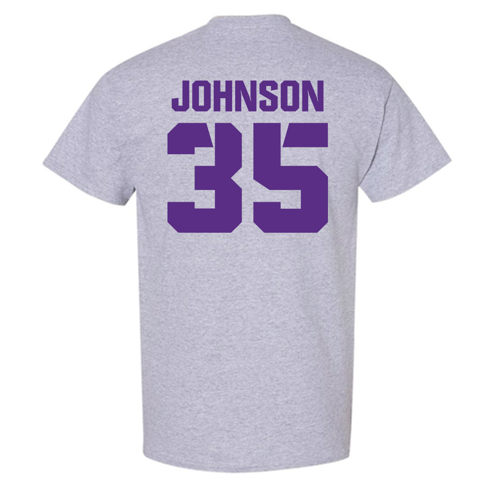 TCU - NCAA Football : Tristan Johnson - Sports Shersey T-Shirt