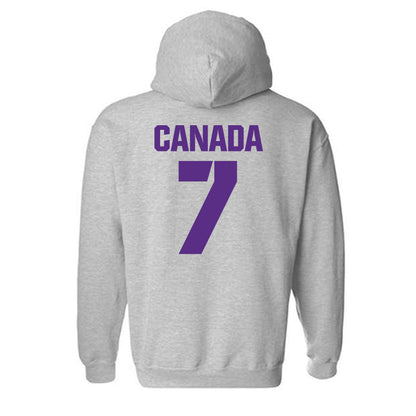 TCU - NCAA Football : Channing Canada - Sports Shersey Hooded Sweatshirt