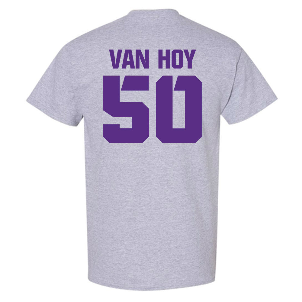 TCU - NCAA Football : Witten Van Hoy - Sports Shersey T-Shirt-1