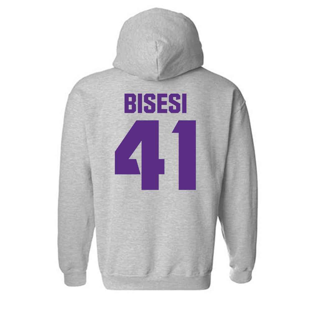 TCU - NCAA Football : Sam Bisesi - Sports Shersey Hooded Sweatshirt-1