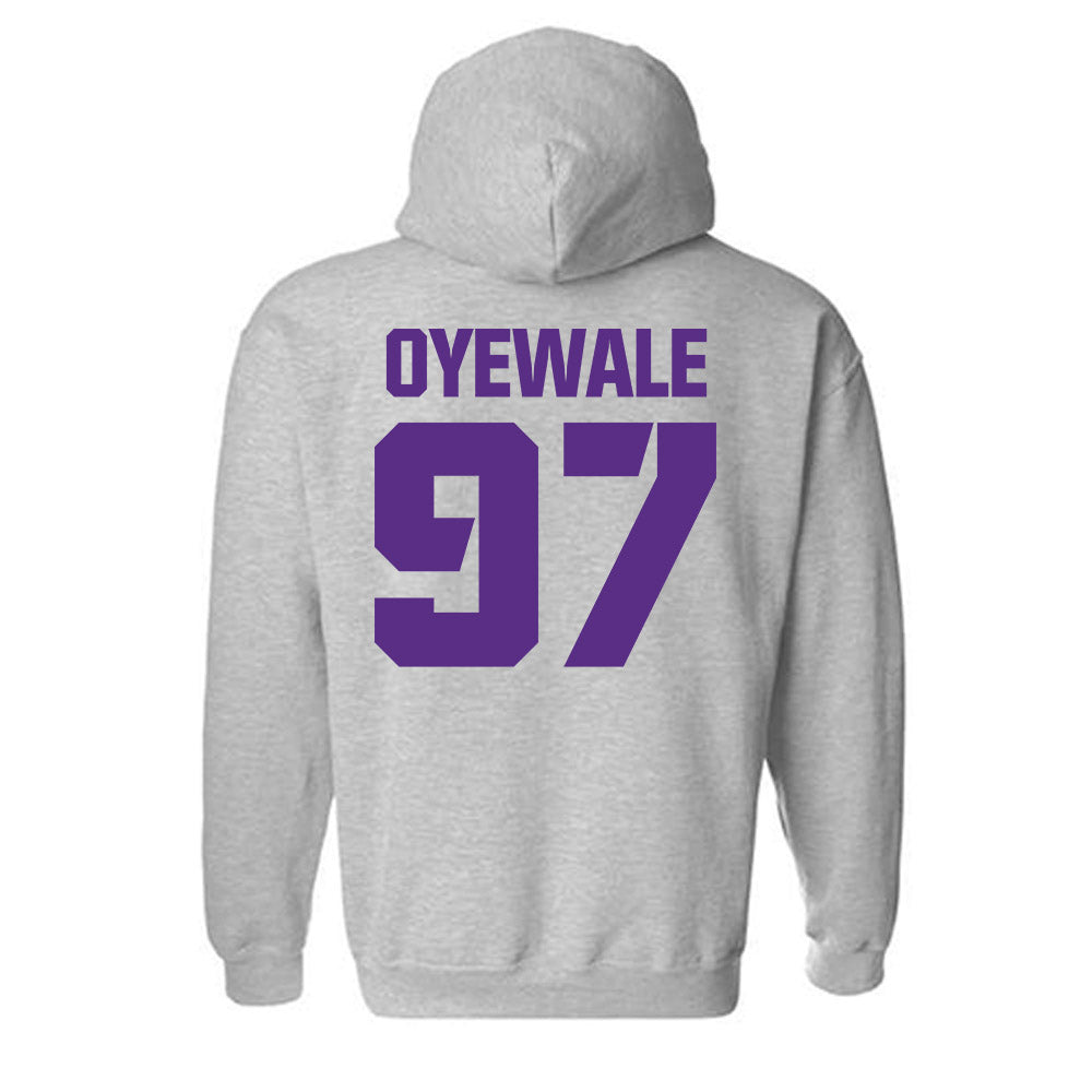 TCU - NCAA Football : Paul Oyewale - Sports Shersey Hooded Sweatshirt