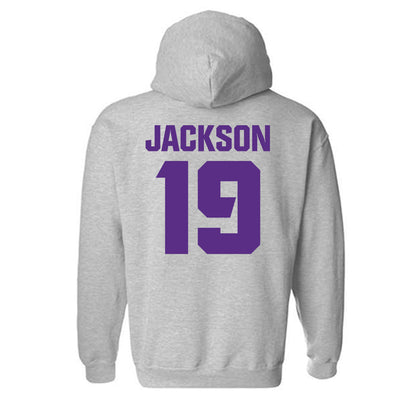 TCU - NCAA Football : Kylin Jackson - Sports Shersey Hooded Sweatshirt-1