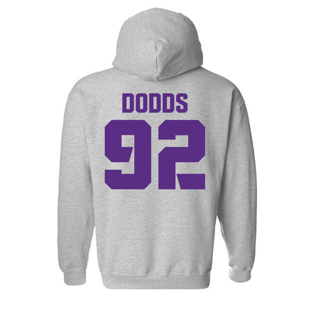 TCU - NCAA Football : Luke Dodds - Sports Shersey Hooded Sweatshirt