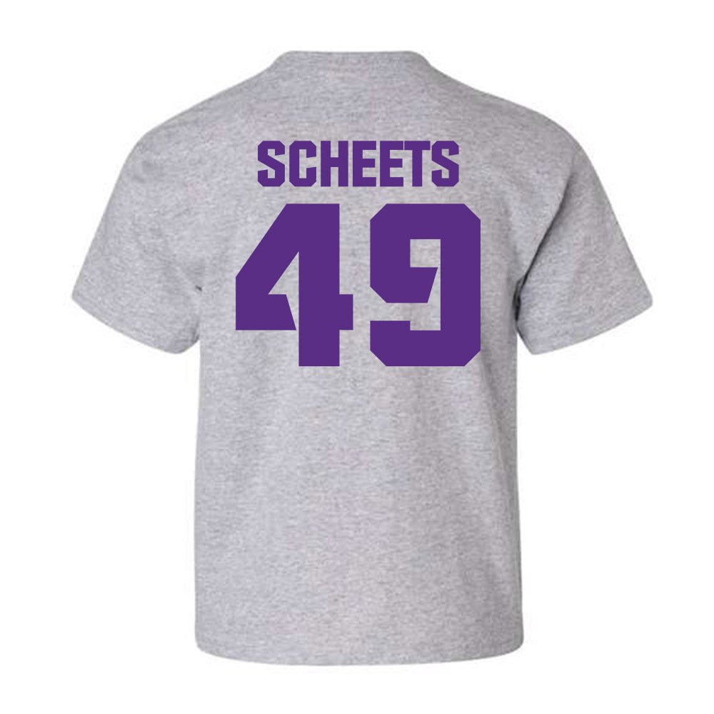 TCU - NCAA Football : Austin Scheets - Sports Shersey Youth T-Shirt