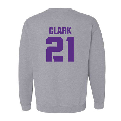 TCU - NCAA Football : Bud Clark - Sports Shersey Crewneck Sweatshirt