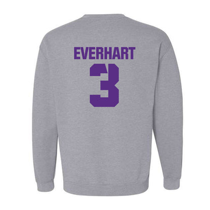 TCU - NCAA Football : Major Everhart - Sports Shersey Crewneck Sweatshirt-1